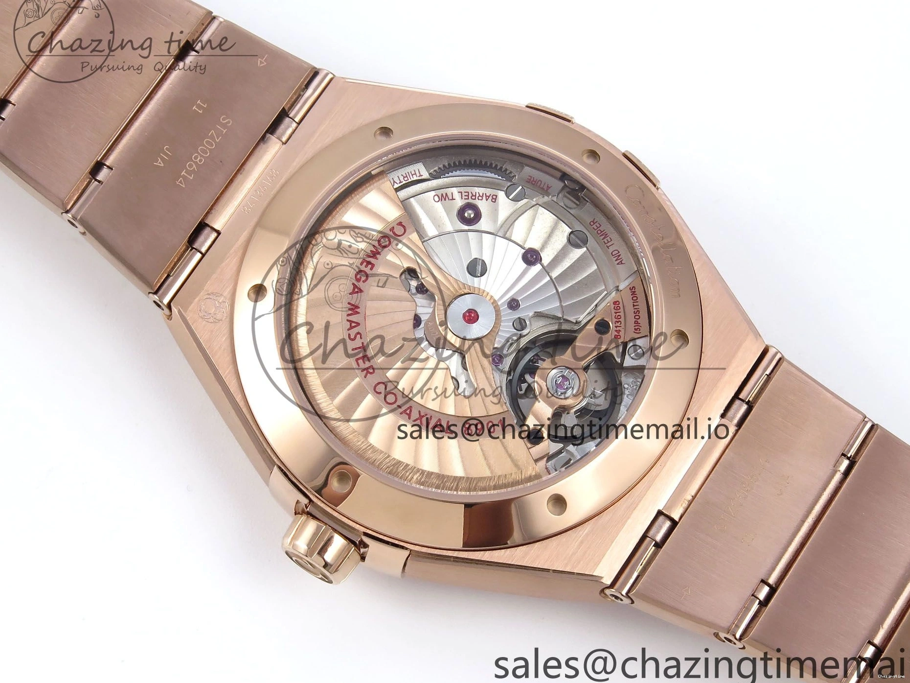 1224 Constellation 41mm RG ASWF 1:1 Best Edition RG Dial on RG Bracelet A Practical 7692